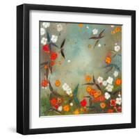 Gardens in the Mist VII-Aleah Koury-Framed Art Print