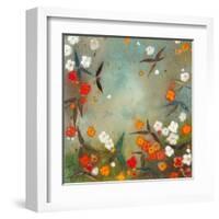 Gardens in the Mist VII-Aleah Koury-Framed Art Print