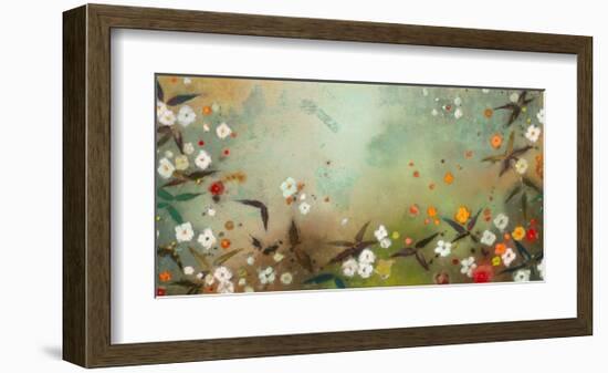 Gardens in the Mist VIII-Aleah Koury-Framed Art Print