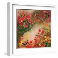 Gardens in the Mist XI-Aleah Koury-Framed Art Print