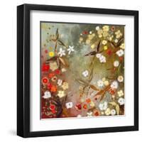 Gardens in the Mist XIII-Aleah Koury-Framed Art Print