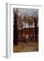 Gardens in Turin-Enrico Reycend-Framed Giclee Print