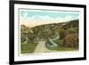 Gardens, Mohonk Lake, New York-null-Framed Premium Giclee Print