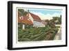 Gardens, Mt. Vernon, Virginia-null-Framed Art Print