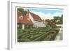 Gardens, Mt. Vernon, Virginia-null-Framed Art Print