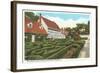 Gardens, Mt. Vernon, Virginia-null-Framed Art Print