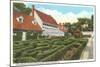 Gardens, Mt. Vernon, Virginia-null-Mounted Art Print