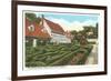 Gardens, Mt. Vernon, Virginia-null-Framed Premium Giclee Print