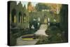 Gardens of Aranjuez-Santiago Rusinol-Stretched Canvas