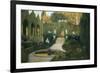 Gardens of Aranjuez-Santiago Rusinol-Framed Art Print