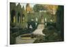 Gardens of Aranjuez-Santiago Rusinol-Framed Art Print