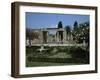 Gardens of Casa Di Fauna, Pompeii, Unesco World Heritage Site, Campania, Italy-Julia Thorne-Framed Photographic Print