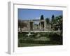 Gardens of Casa Di Fauna, Pompeii, Unesco World Heritage Site, Campania, Italy-Julia Thorne-Framed Photographic Print