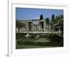 Gardens of Casa Di Fauna, Pompeii, Unesco World Heritage Site, Campania, Italy-Julia Thorne-Framed Photographic Print