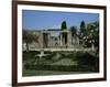 Gardens of Casa Di Fauna, Pompeii, Unesco World Heritage Site, Campania, Italy-Julia Thorne-Framed Photographic Print