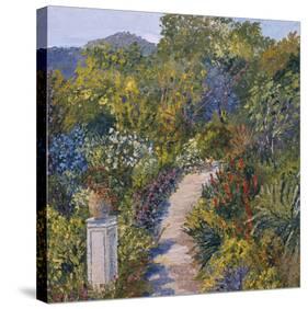 Gardens of Falaise-Tania Forgione-Stretched Canvas