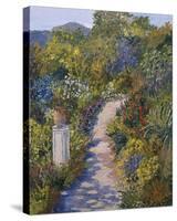 Gardens of Falaise.-Tania Forgione-Stretched Canvas