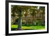 Gardens of Golestan Palace, UNESCO World Heritage Site, Tehran, Iran, Middle East-James Strachan-Framed Photographic Print