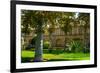 Gardens of Golestan Palace, UNESCO World Heritage Site, Tehran, Iran, Middle East-James Strachan-Framed Photographic Print