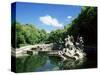 Gardens of La Granja De San Ildefonso, Near Segovia, Castilla Y Leon, Spain-Ruth Tomlinson-Stretched Canvas