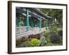 Gardens of Sik Sik Yuen Temple, Wong Tai Sin, Kowloon, Hong Kong, China, Asia-Ian Trower-Framed Photographic Print