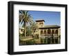 Gardens of the Partal, Alhambra, Unesco World Heritage Site, Granada, Andalucia, Spain-Michael Busselle-Framed Photographic Print