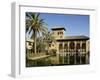 Gardens of the Partal, Alhambra, Unesco World Heritage Site, Granada, Andalucia, Spain-Michael Busselle-Framed Photographic Print