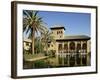 Gardens of the Partal, Alhambra, Unesco World Heritage Site, Granada, Andalucia, Spain-Michael Busselle-Framed Photographic Print