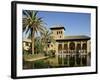 Gardens of the Partal, Alhambra, Unesco World Heritage Site, Granada, Andalucia, Spain-Michael Busselle-Framed Photographic Print
