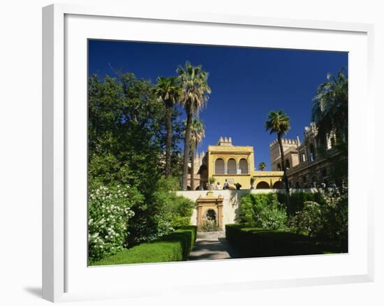 Gardens of the Reales Alcazares, Seville, Andalucia, Spain, Europe-Tomlinson Ruth-Framed Photographic Print