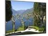 Gardens of Villa del Balbianello on Punta di Lavedo, Lenno, Lake Como, Italian Lakes, Italy-Peter Barritt-Mounted Photographic Print