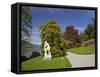 Gardens of Villa Melzi, Bellagio, Lake Como, Lombardy, Italian Lakes, Italy, Europe-Peter Barritt-Framed Stretched Canvas