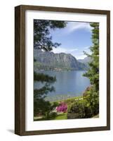 Gardens of Villa Melzi, Bellagio, Lake Como, Lombardy, Italian Lakes, Italy, Europe-Peter Barritt-Framed Photographic Print