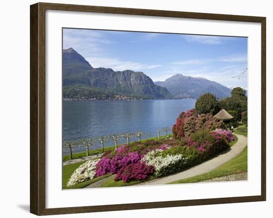 Gardens of Villa Melzi, Bellagio, Lake Como, Lombardy, Italian Lakes, Italy, Europe-Peter Barritt-Framed Photographic Print