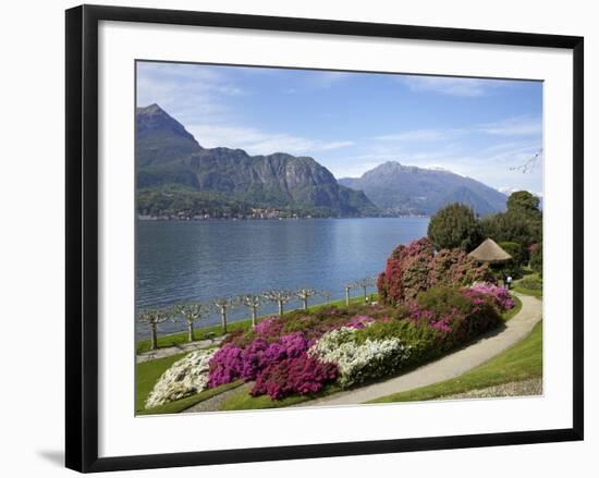 Gardens of Villa Melzi, Bellagio, Lake Como, Lombardy, Italian Lakes, Italy, Europe-Peter Barritt-Framed Photographic Print