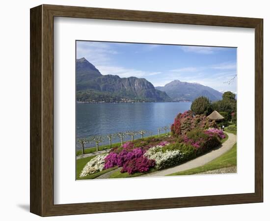 Gardens of Villa Melzi, Bellagio, Lake Como, Lombardy, Italian Lakes, Italy, Europe-Peter Barritt-Framed Photographic Print