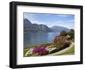 Gardens of Villa Melzi, Bellagio, Lake Como, Lombardy, Italian Lakes, Italy, Europe-Peter Barritt-Framed Photographic Print