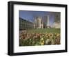 Gardens on East Side of Bath Abbey-Jonathan Hicks-Framed Photographic Print