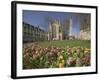 Gardens on East Side of Bath Abbey-Jonathan Hicks-Framed Photographic Print