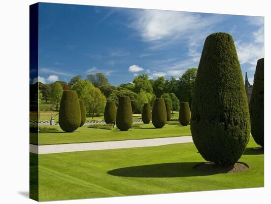 Gardens on  the Estate of Lanhydrock-Bob Krist-Stretched Canvas