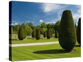 Gardens on  the Estate of Lanhydrock-Bob Krist-Stretched Canvas