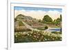 Gardens, Rock Springs Park, Fort Worth, Texas-null-Framed Premium Giclee Print