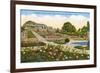 Gardens, Rock Springs Park, Fort Worth, Texas-null-Framed Premium Giclee Print