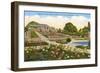 Gardens, Rock Springs Park, Fort Worth, Texas-null-Framed Art Print