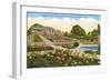 Gardens, Rock Springs Park, Fort Worth, Texas-null-Framed Art Print