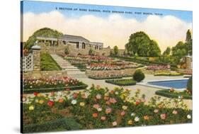 Gardens, Rock Springs Park, Fort Worth, Texas-null-Stretched Canvas