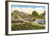 Gardens, Rock Springs Park, Fort Worth, Texas-null-Framed Art Print