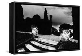 Gardens, Rothchilds Chateau, Cap Ferrat, France-Simon Marsden-Framed Stretched Canvas