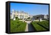 Gardens, Royal Summer Palace of Queluz, Lisbon, Portugal, Europe-G and M Therin-Weise-Framed Stretched Canvas