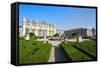 Gardens, Royal Summer Palace of Queluz, Lisbon, Portugal, Europe-G and M Therin-Weise-Framed Stretched Canvas